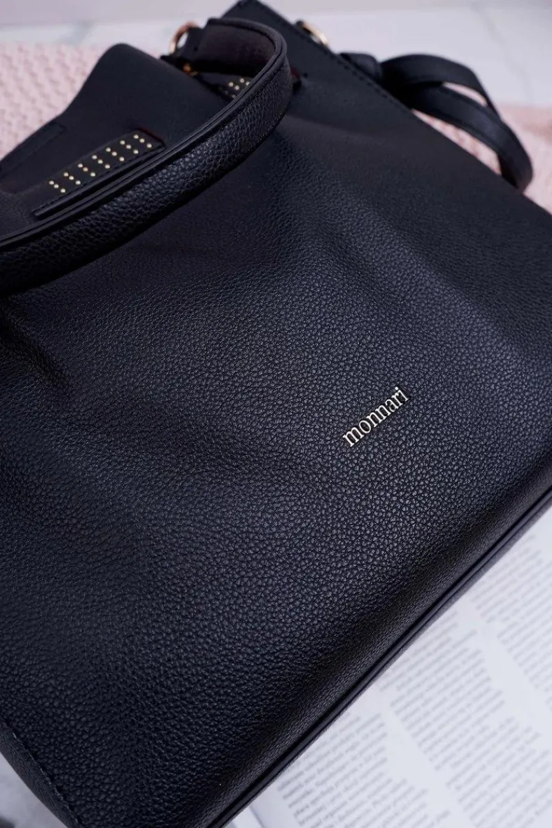 Torebki Monnari|Torebki Klasyczne>Monnari Torebka Damska Klasyczna Czarna BAG8960-020