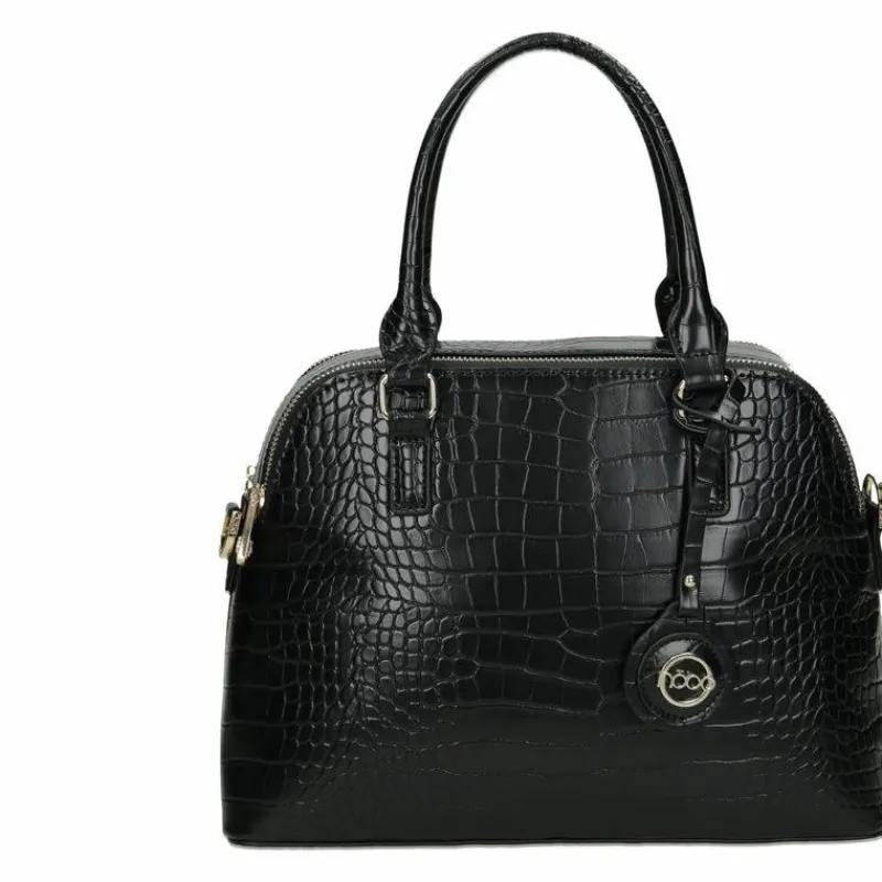 Torebki Nobo|Torebki Kuferki>Nobo Torebka Damska Klasyczna Kuferek Czarna H0410-C020