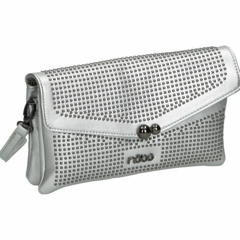 Torebki Nobo|Kopertówki>Nobo Torebka Damska Kopertówka Srebrna G1510-C022