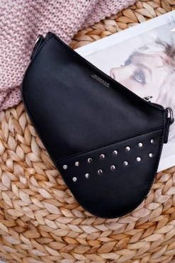 Best Torebka Damska Kopertówka Czarna BAG9090-020 Torebki Monnari|Kopertówki