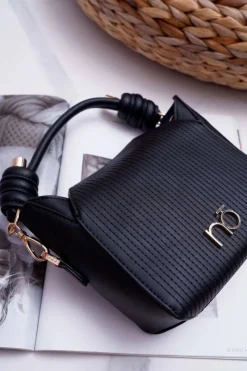 Torebki Nobo|Torebki Kuferki>Nobo Torebka Damska Kuferek Czarna NBAG-H2790-C020