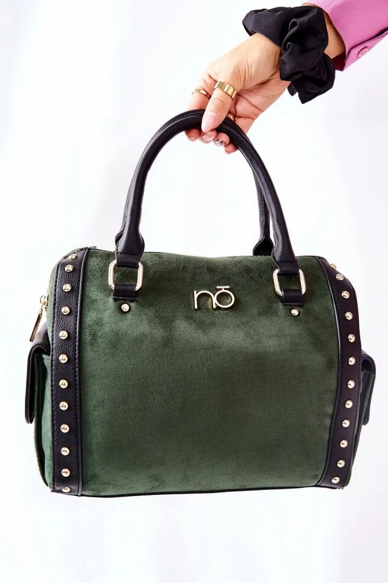 Best Nobo Torebka Damska Kuferek Zielona NBAG-L1902-C008