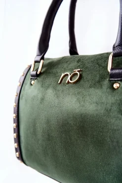 Best Nobo Torebka Damska Kuferek Zielona NBAG-L1902-C008