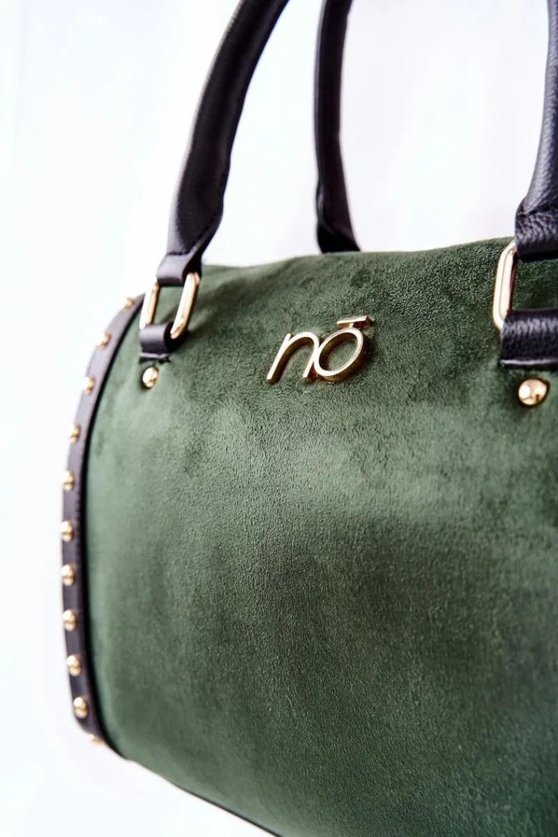Best Nobo Torebka Damska Kuferek Zielona NBAG-L1902-C008