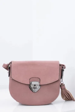 Torebka Damska Listonoszka Brudny Róż Listonoszki