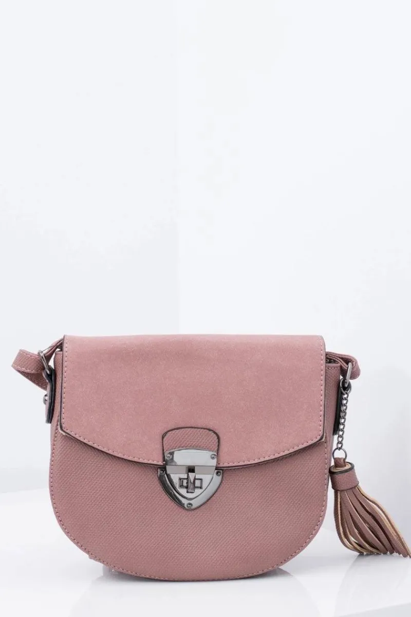 Torebka Damska Listonoszka Brudny Róż Listonoszki