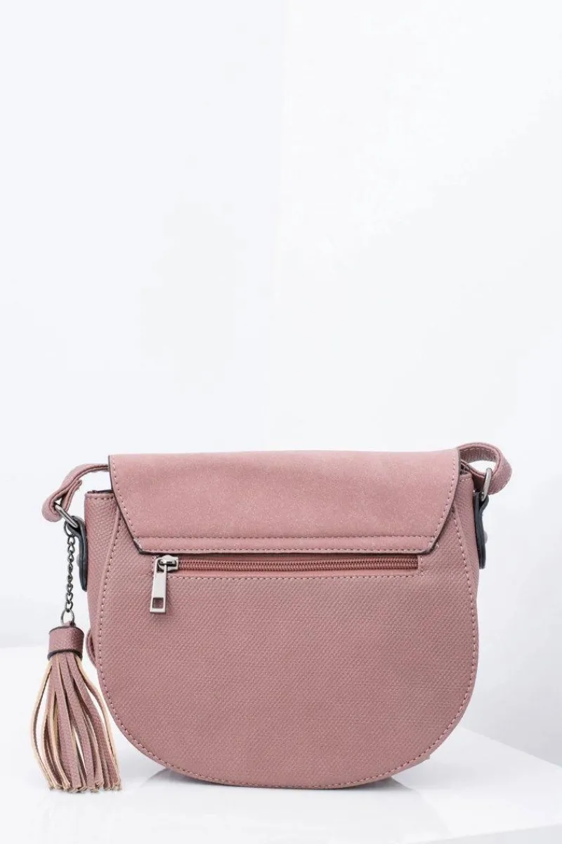 Torebka Damska Listonoszka Brudny Róż Listonoszki