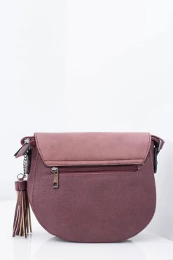 Listonoszki>Boto Torebka Damska Listonoszka Bordowa