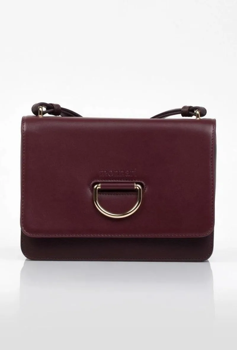 Torebki Monnari|Listonoszki>Monnari Torebka Damska Listonoszka Bordowa BAG9280-M05