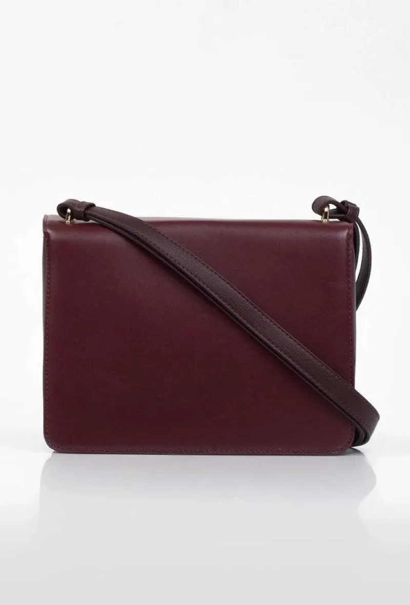 Torebki Monnari|Listonoszki>Monnari Torebka Damska Listonoszka Bordowa BAG9280-M05