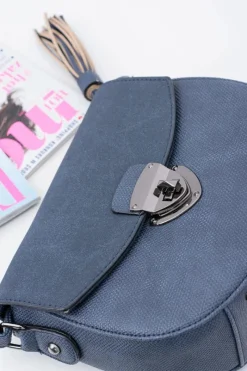 Outlet Boto Torebka Damska Listonoszka Granatowa