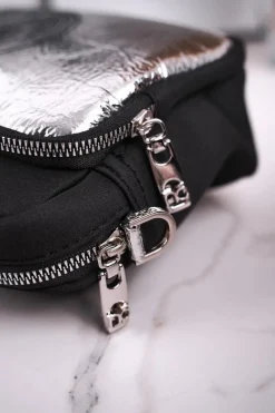 Online Nobo Torebka Damska Listonoszka NBAG-J2530-CM22 Czarna Srebrna