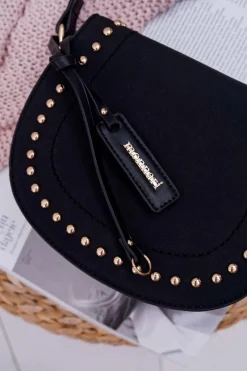 Torebki Monnari|Listonoszki>Monnari Torebka Damska Listonoszka Czarna BAGA720-020