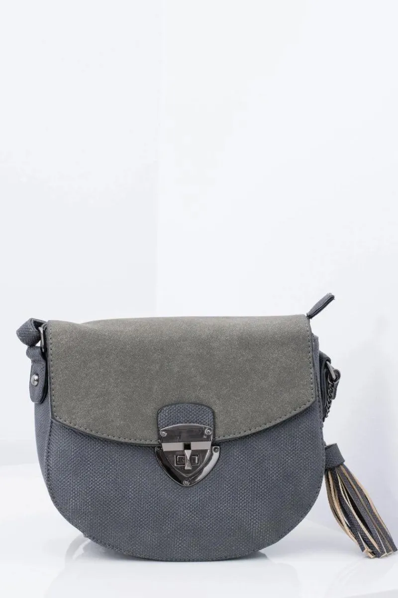 Discount Boto Torebka Damska Listonoszka Szara