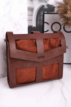 Torebki Nobo|Torebki Klasyczne>Nobo Torebka Damska Listonoszka NBAG-J2970-C017 Karmelowa