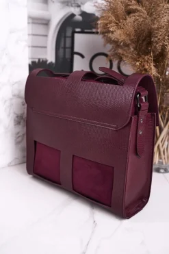 Hot Nobo Torebka Damska Listonoszka NBAG-J2970-CM05 Bordowa