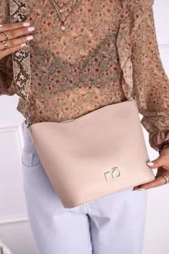 Torebki Nobo|Listonoszki></noscript>Nobo Torebka Damska Beżowa Listonoszka NBAG-I2610-C015