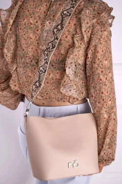 Torebki Nobo|Listonoszki></noscript>Nobo Torebka Damska Beżowa Listonoszka NBAG-I2610-C015