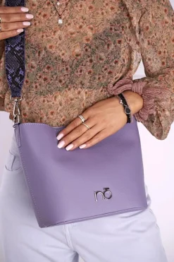 Online Torebka Damska Fioletowa Listonoszka NBAG-I2610-C014 Torebki Nobo|Listonoszki