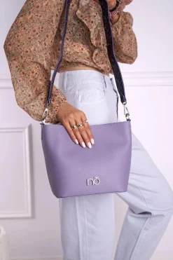 Online Torebka Damska Fioletowa Listonoszka NBAG-I2610-C014 Torebki Nobo|Listonoszki