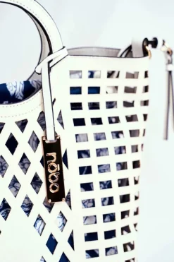 Torebki Nobo|Torebki Klasyczne>Nobo Torebka Damska Klasyczna Koszyczek Biała NBAG-I3680-C000