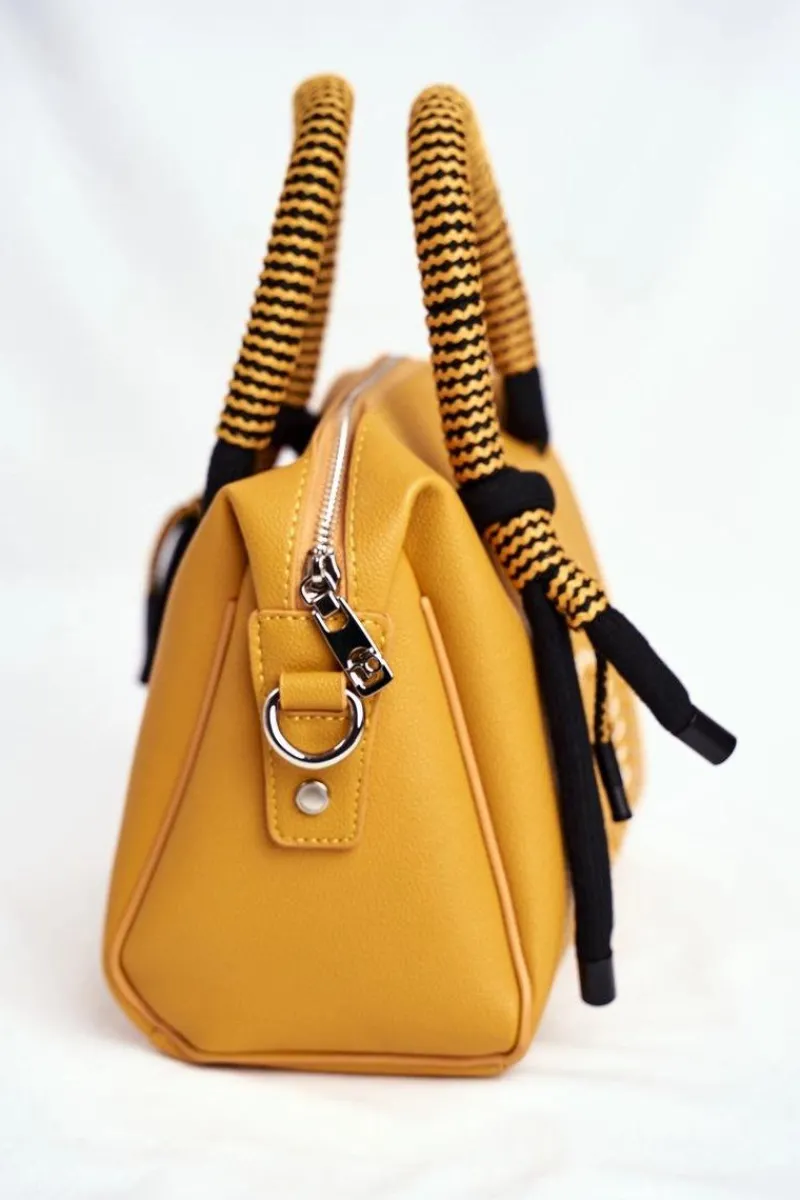 Torebki Nobo|Torebki Klasyczne>Nobo Torebka Damska Klasyczna Musztardowa NBAG-I4460-C002