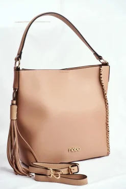 Hot Nobo Torebka Damska Klasyczna Beżowa NBAG-I0180-C015