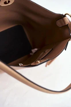 Hot Nobo Torebka Damska Klasyczna Beżowa NBAG-I0180-C015