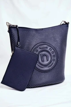 Torebki Nobo|Torebki Klasyczne>Nobo Torebka Damska Klasyczna Shopper Granatowa NBAG-I4240-C013