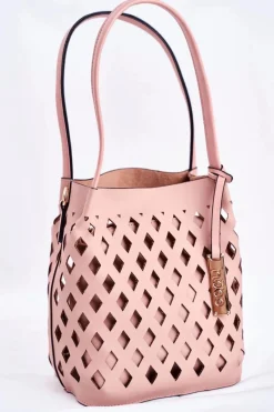 Sale Nobo Torebka Damska Klasyczna Shopper Różowa NBAG-I3690-C004