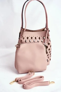 Sale Nobo Torebka Damska Klasyczna Shopper Różowa NBAG-I3690-C004