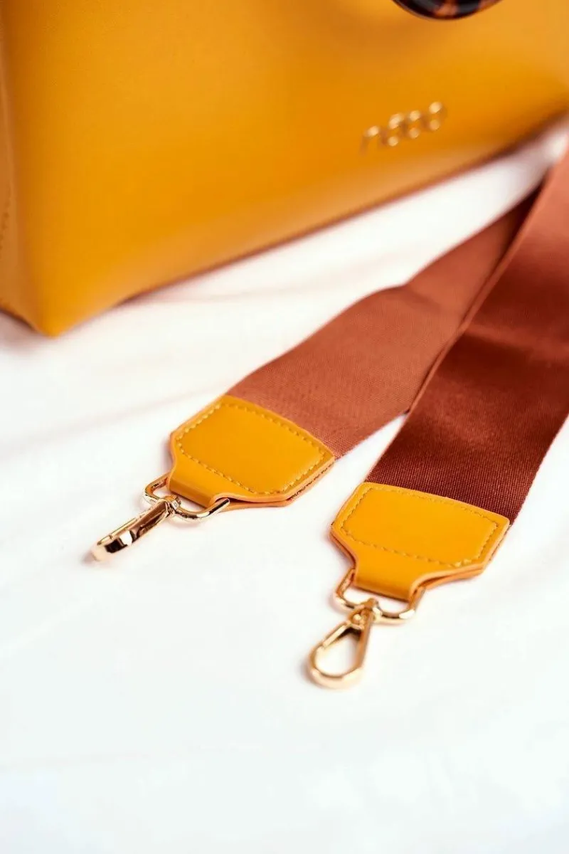 Torebki Nobo|Torebki Klasyczne>Nobo Torebka Damska Klasyczna Musztardowa NBAG-I4210-C002