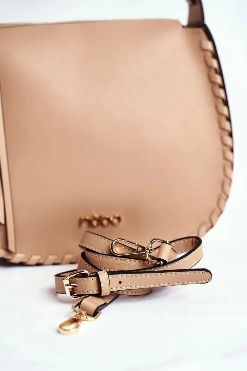 Discount Torebka Damska Klasyczna Beżowa NBAG-I0190-C015 Torebki Nobo|Torebki Klasyczne