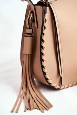 Discount Torebka Damska Klasyczna Beżowa NBAG-I0190-C015 Torebki Nobo|Torebki Klasyczne