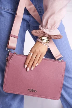 Clearance Nobo Torebka Damska Różowa Listonoszka NBAG-I2670-C004