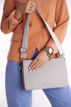 Best Torebka Damska Szara Listonoszka NBAG-I2670-C019 Torebki Nobo|Listonoszki