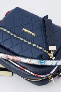 Sale Torebka Damska Pikowana Granatowa Listonoszka Torebki Monnari|Listonoszki