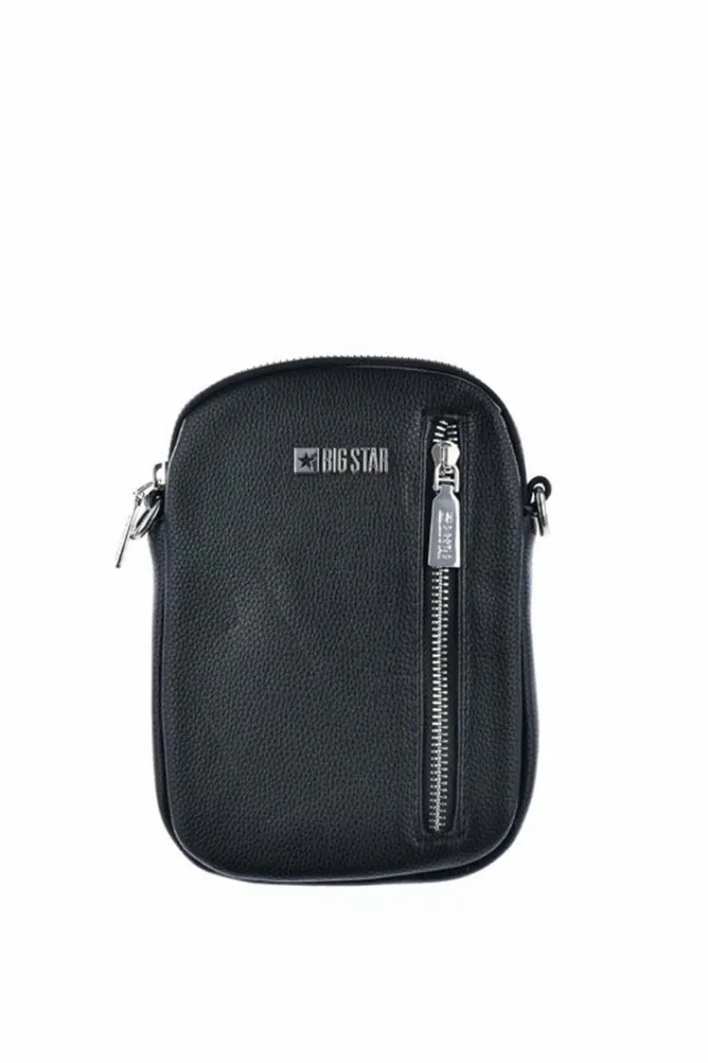 Big Star Shoes Torebka Damska Saszetka Big Star JJ574152 Czarna