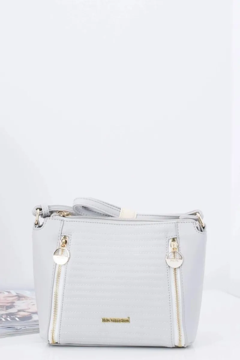 Torebki Monnari|Torebki Klasyczne>Monnari Torebka Damska Szara Torba