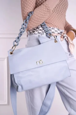 Torebki Nobo|Torebki Klasyczne>Nobo Torebka Damska Torba Niebieska NBAG-I2920-C012