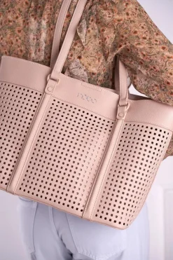 New Torebka Damska Torba Różowa NBAG-I0300-C004 Torebki Nobo|Torebki Klasyczne