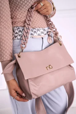 New Torebka Damska Torba Różowa NBAG-I2920-C004 Torebki Nobo|Torebki Klasyczne
