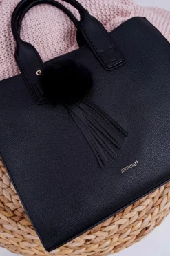 Outlet Torebka Damska Wizytowa Czarna BAGA360-020 Torebki Monnari|Torebki Klasyczne