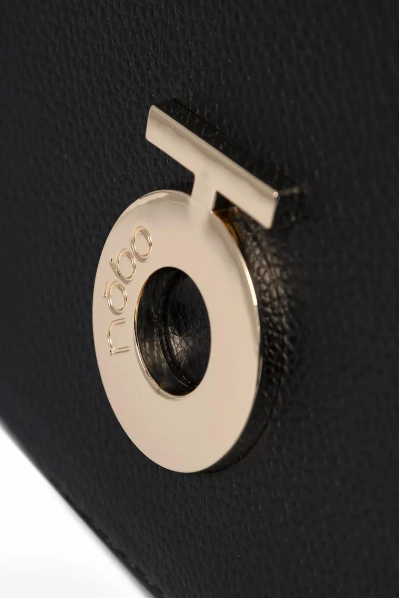 New Nobo Torebka Damska Z Eko Skóry BAGP310-K020 Czarna