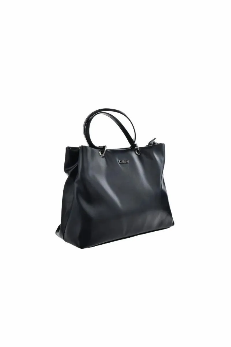 Torebki Klasyczne>Big Star Shoes Torebka Damska Z Eko Skóry Big Star NN574149 Czarna