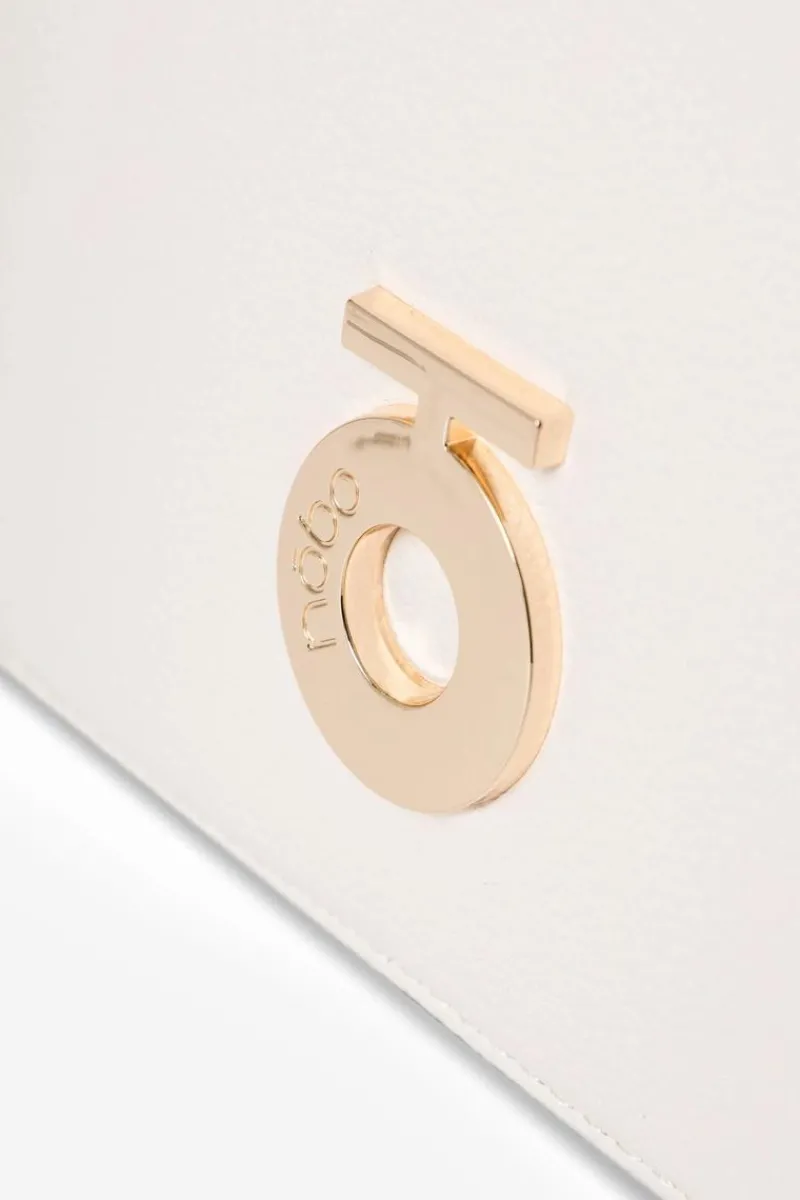 Sale Torebka Damska Z Eko Skóry BAGP310-K001 Jasnobeżowa Torebki Nobo|Torebki Klasyczne