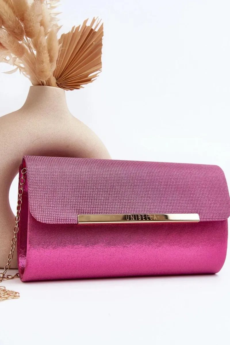 Kopertówki>Boto Torebka Kopertówka Na Łańcuszku Różowa Onelia