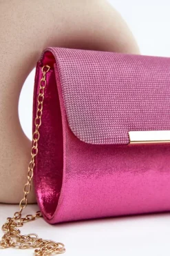 Kopertówki>Boto Torebka Kopertówka Na Łańcuszku Różowa Onelia