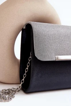 Kopertówki>Boto Torebka Kopertówka Na Łańcuszku Czarna Onelia
