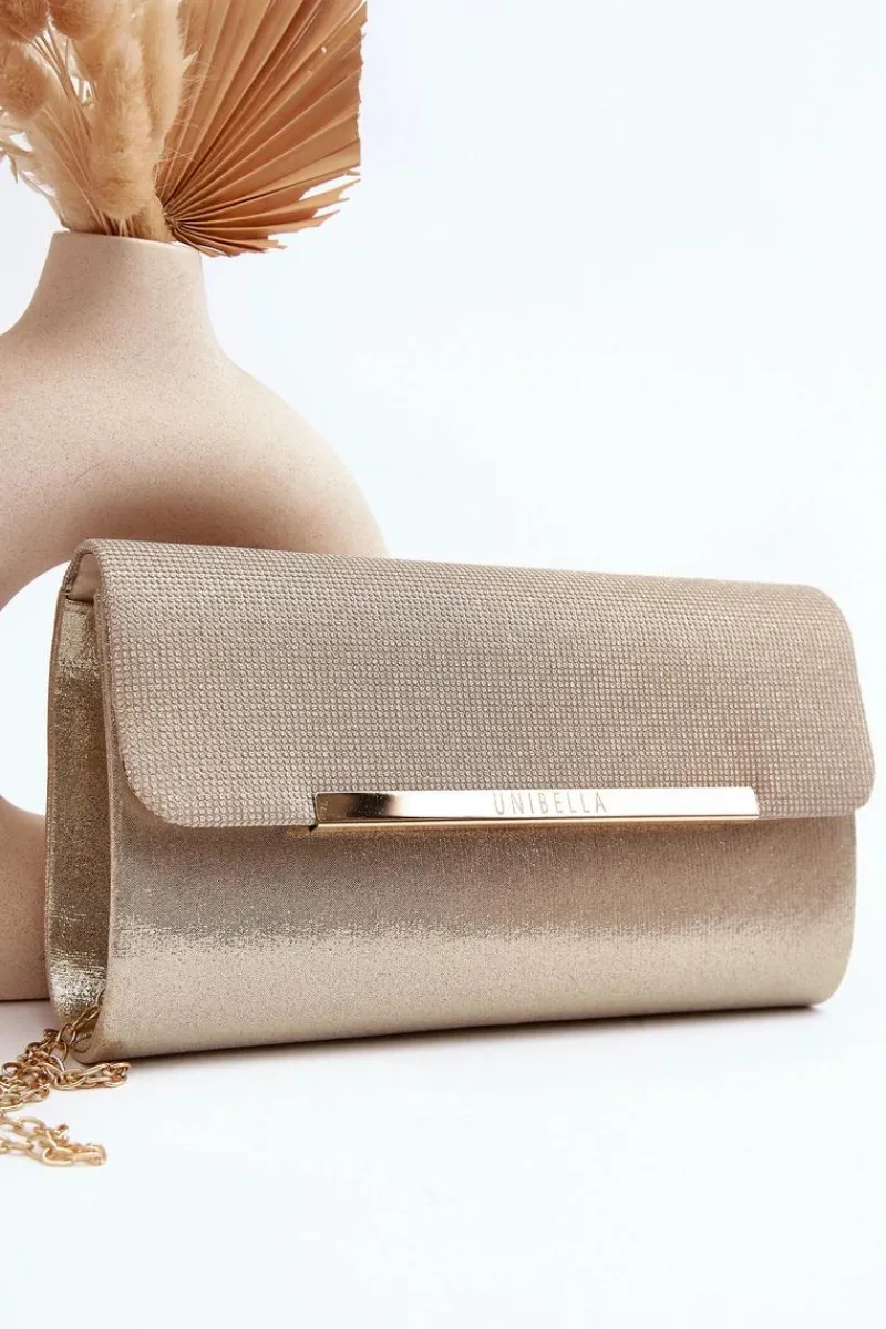 Clearance Torebka Kopertówka Na Łańcuszku Złota Onelia Kopertówki